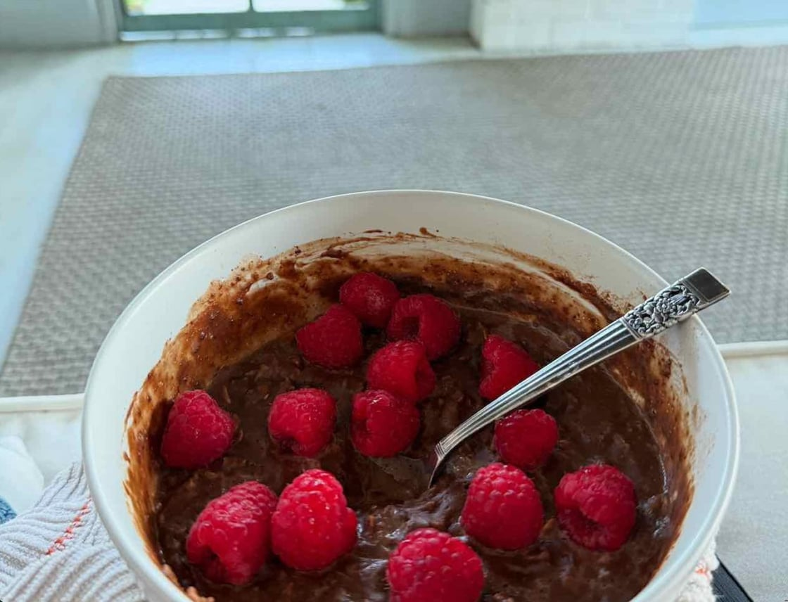 Chocolate Protein Oatmeal